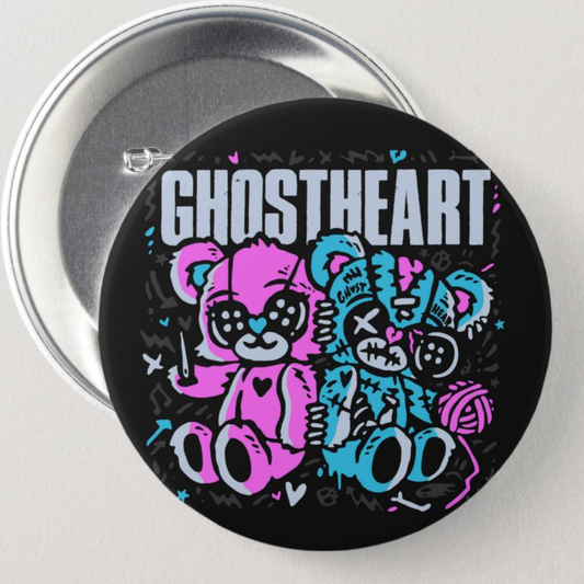 Ghost Heart Debut Album Art 1" Button Pin